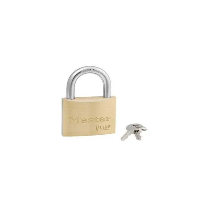 Master Lock 4170 - cadenas universel en laiton 70mm