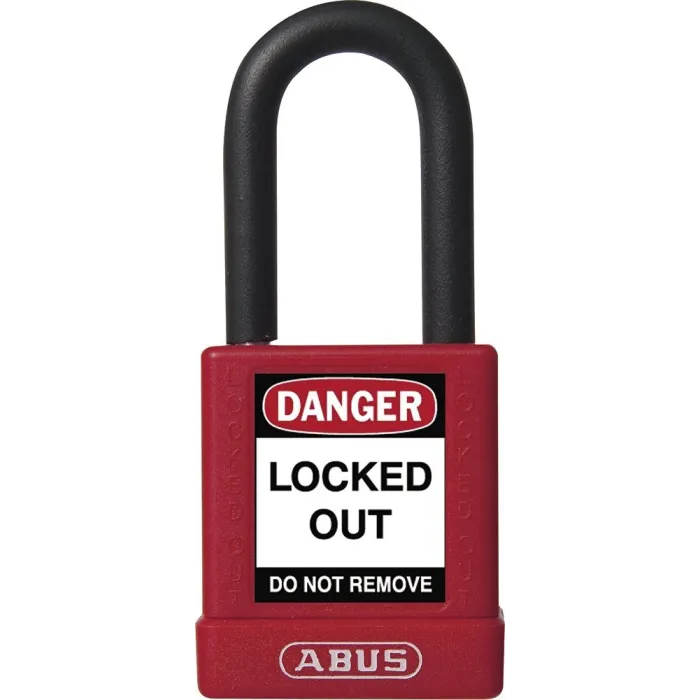 Cadenas abus de consignation rouge