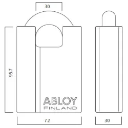 Meilleur cadenas au monde, cadenas ABLOY PL362B - SENTRY, cadenas très haute sécurité de classe 6