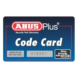 Carte code ABUS Plus