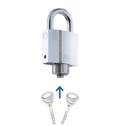 Cadenas très haute sécurité ABLOY PLM330 SWP, anse de 25 mm