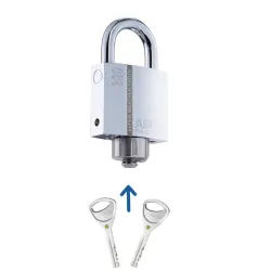 Cadenas très haute sécurité ABLOY PLM330 SWP, anse de 25 mm