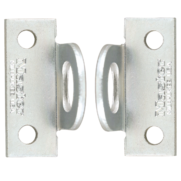 Paire d"oeillets Master Lock 60R - oeillets angle droit grande ouverture en acier cémenté