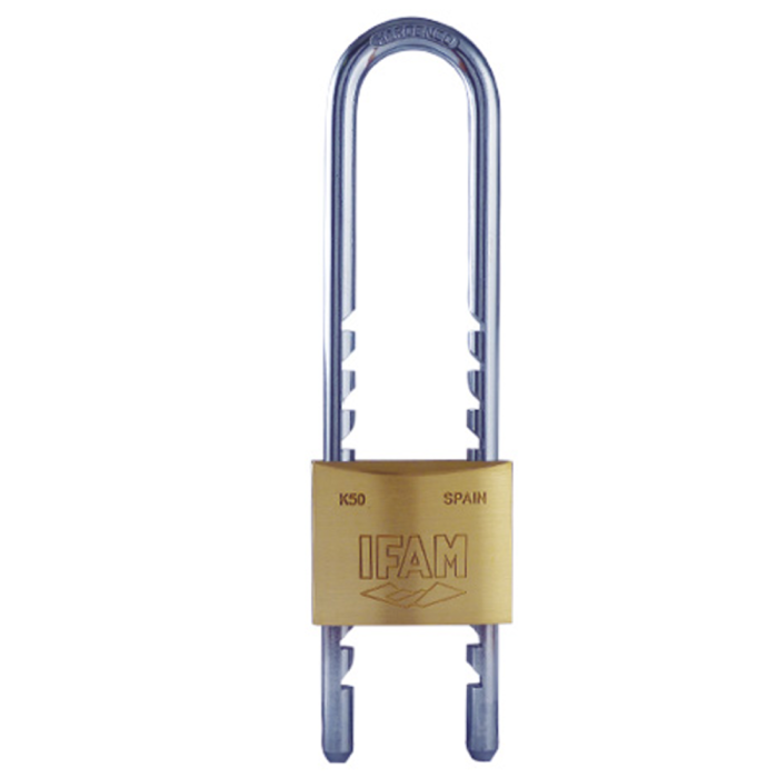 Cadenas à anse amovible et retractable IFAM K50 AD