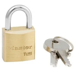 MasterLock 4120, cadenas laiton de qualité et de petite taille