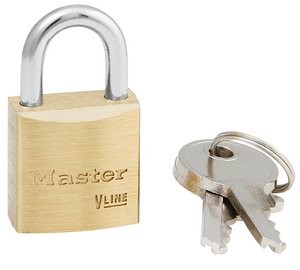 Master Lock CAD20: mini cadenas laiton universel