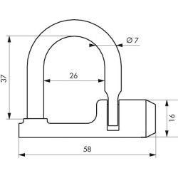 Schéma cadenas d'artillerie 329 C EDF 011250