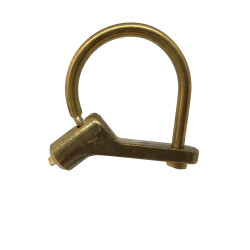 Cadenas d'artillerie 629C GM coudé anse laiton thirard