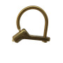 Cadenas d'artillerie 629C GM coudé anse laiton thirard