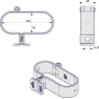 Cravate de grille ABUS Gatesec 131 140 - schéma technique - Image 4