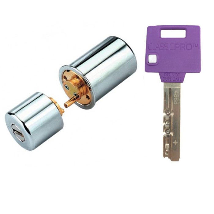 Cylindre CAZIS Mul-T-Lock adaptable serrure cavith et izis de cavers