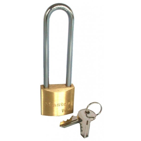 Master Lock 4130LJ: cadenas laiton anse longue de 64 mm