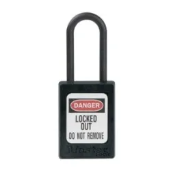 Master Lock S32 noir - cadenas de consignation non conducteur