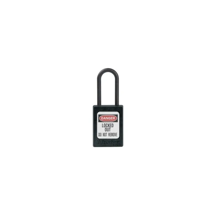 Master Lock S32 noir - cadenas de consignation non conducteur