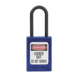 Master Lock S32 bleu - cadenas de consignation non conducteur