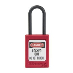 Master Lock S32 rouge - cadenas de consignation non conducteur