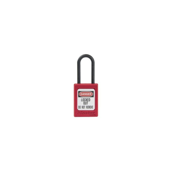 Master Lock S32 rouge - cadenas de consignation non conducteur