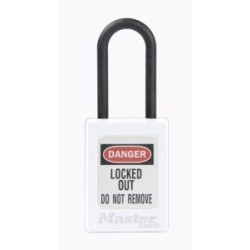 Master Lock S32 blanc - cadenas de consignation non conducteur