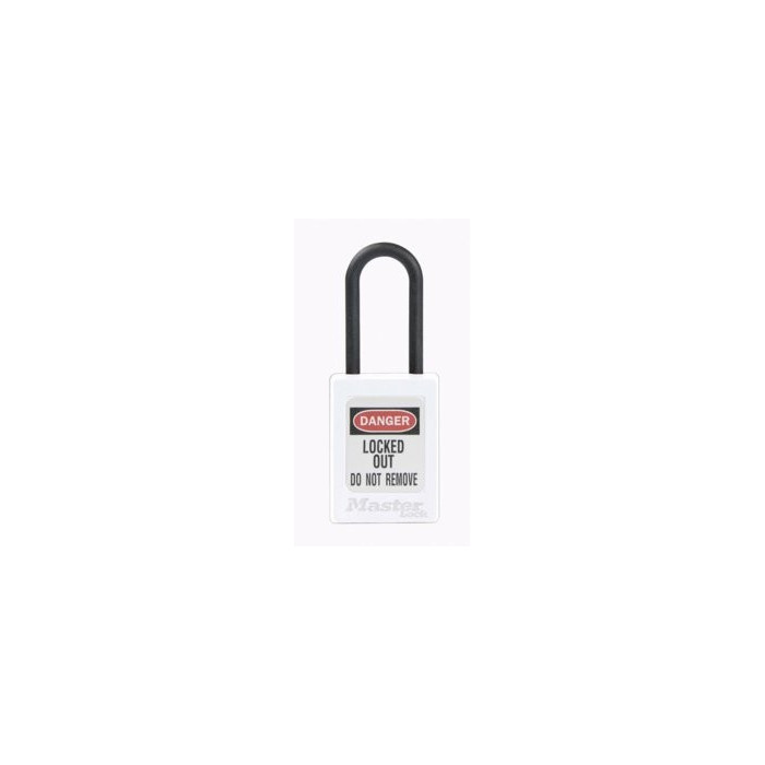 Master Lock S32 blanc - cadenas de consignation non conducteur