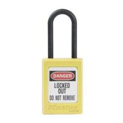 Master Lock S32 jaune - cadenas de consignation non conducteur