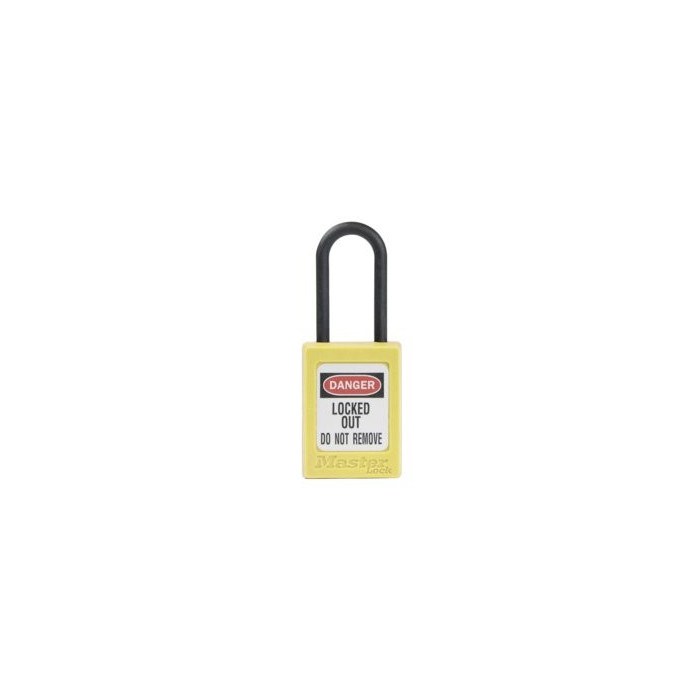 Master Lock S32 jaune - cadenas de consignation non conducteur