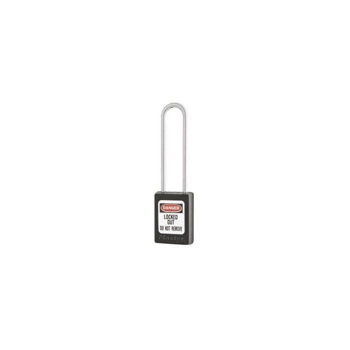 Master Lock S31-LT noir - cadenas de consignation électrique anse longue