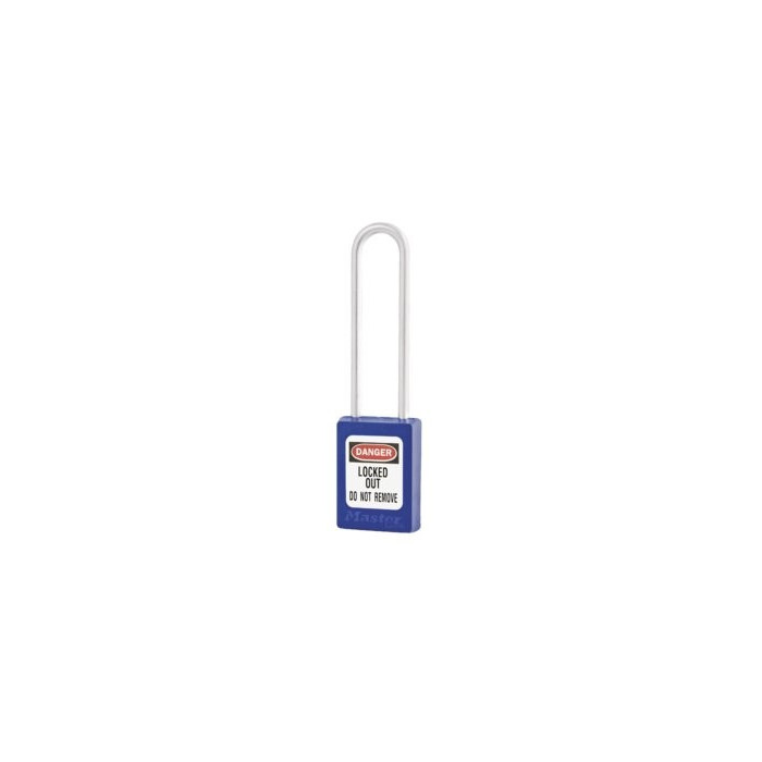 Master Lock S31-LT bleu - cadenas de consignation électrique anse longue