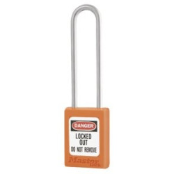 Master Lock S31-LT orange - cadenas de consignation électrique anse longue