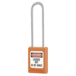 Master Lock S31-LT orange - cadenas de consignation électrique anse longue