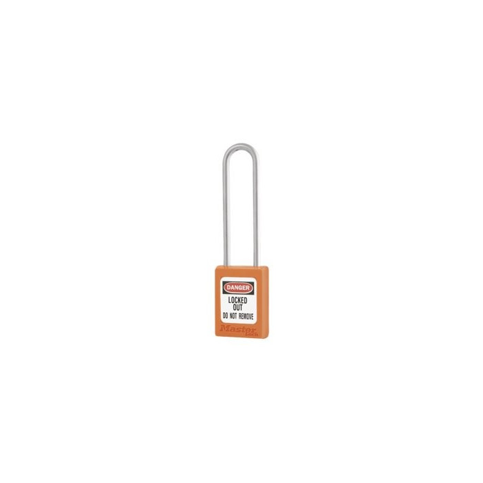 Master Lock S31-LT orange - cadenas de consignation électrique anse longue