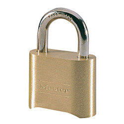 Master Lock 175D - cadenas laiton à combinaison personnalisable