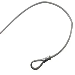 Sur mesure - Câble acier gaîné Ø6 mm avec 2 boucles serties