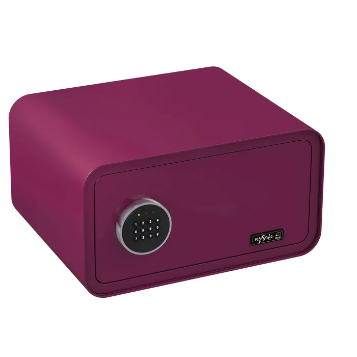 Coffre fort de couleur à code 430 BASI MySafe couleur violet