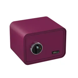 Coffre-fort de couleur BASI MySafe 350 à empreinte digitale violet