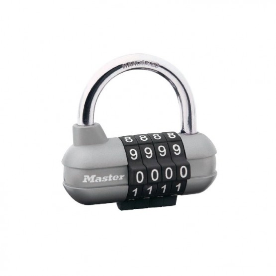 Master Lock 1520D: cadenas Pro Sport à combinaison programmable, anse large