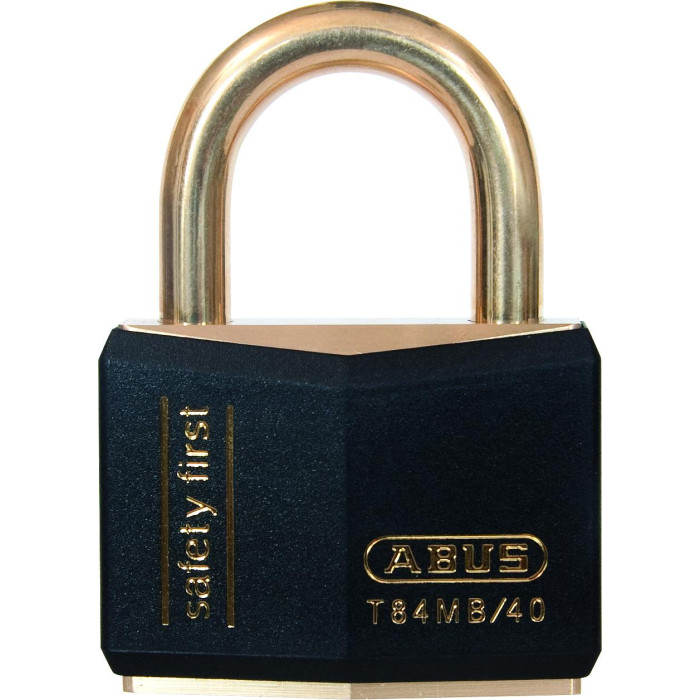 Cadenas ABUS T84MB 40mm cadenas marine, safety, cadenas couleur noir