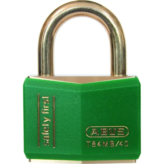 Cadenas ABUS T84MB 40mm cadenas marine, safety, cadenas couleur vert