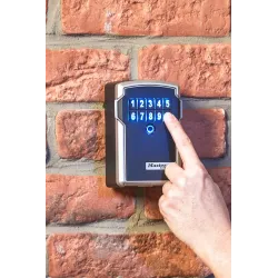 Boîte à clé connecté Bluetooth sécurisé à fixer au mur Master Lock 5401