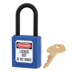 Master Lock 406BLU - cadenas de consigantion non conducteur