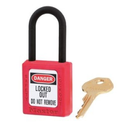 Master Lock 406RED - cadenas de consigantion non conducteur