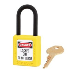 Master Lock 406YLW - cadenas de consigantion non conducteur