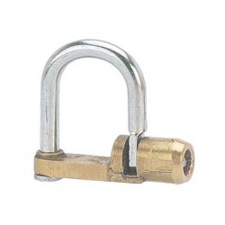 Cadenas d'artillerie 329, cadenas compatible EDF 011250 avec anse acier nickelé