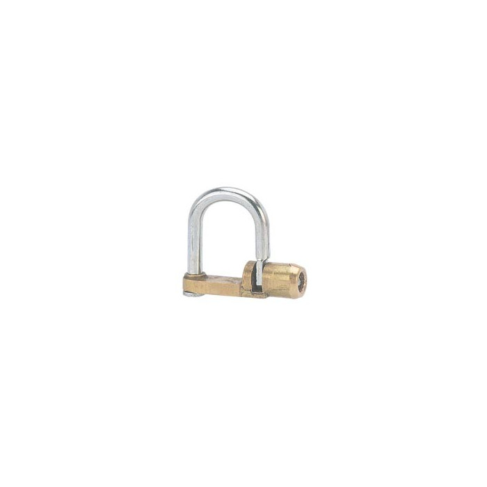 Cadenas d'artillerie 329, cadenas compatible EDF 011250 avec anse acier nickelé