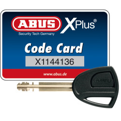 Carte code ABUS X-Plus