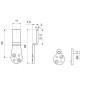 Cylindre adaptable CISA Mul-T-Lock pour serrure  - Image 3