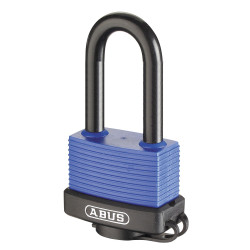 ABUS 70I/45HB63 - cadenas laiton anse longue inox entièrement gaîné PVC