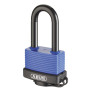 ABUS 70I/45HB63 - cadenas laiton anse longue inox entièrement gaîné PVC - Image 2