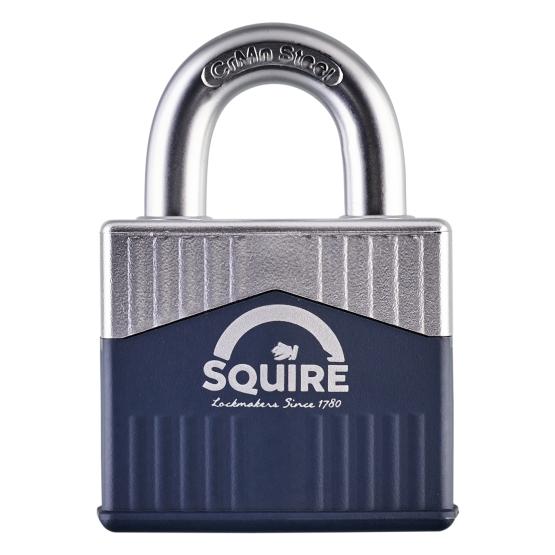 Cadenas de sécurité à clé Squire Warrior 55 mm, cadenas milieu