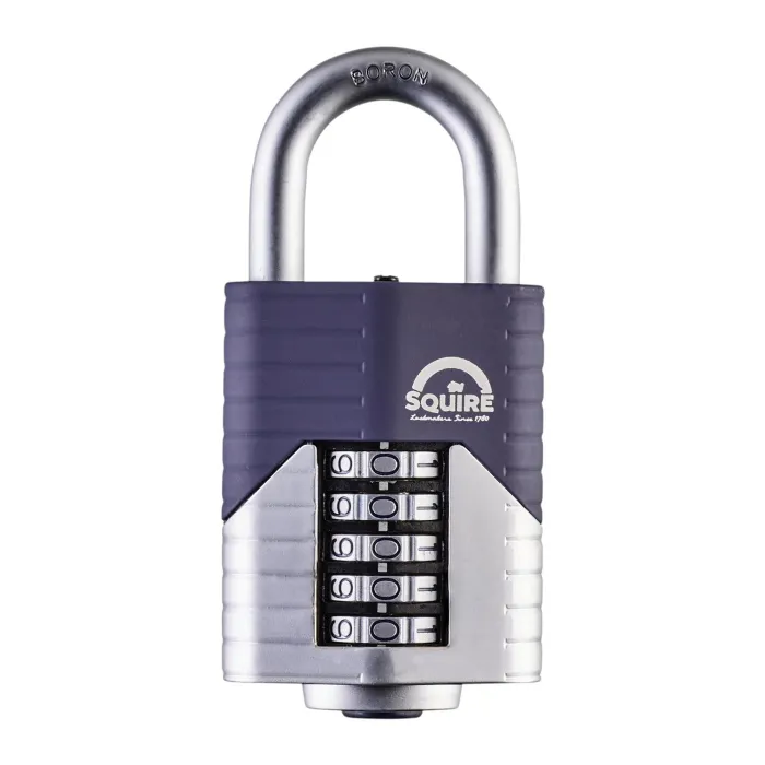 Cadenas de sûreté Squire Vulcan 60, cadenas à code programmable 5 chiffres. Utilisation extérieur ou intérieur 