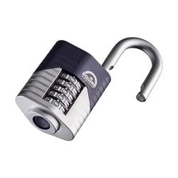 Cadenas de sûreté Squire Vulcan 60, cadenas à code programmable 5 chiffres. Utilisation extérieur ou intérieur 